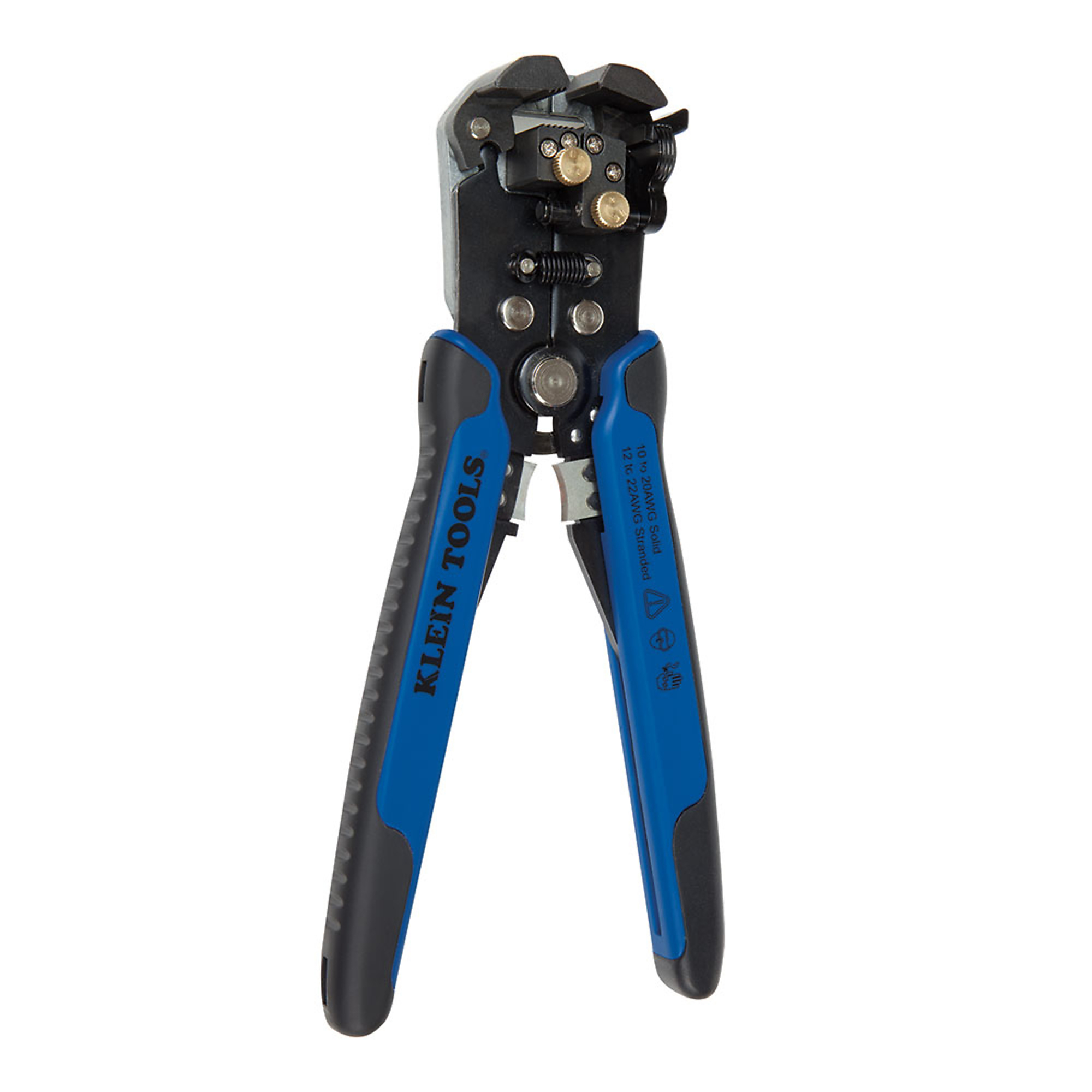 Klein Tools Wire Stripper and Cutter, 10–20 AWG, Self-Adjusting, Model# 11061